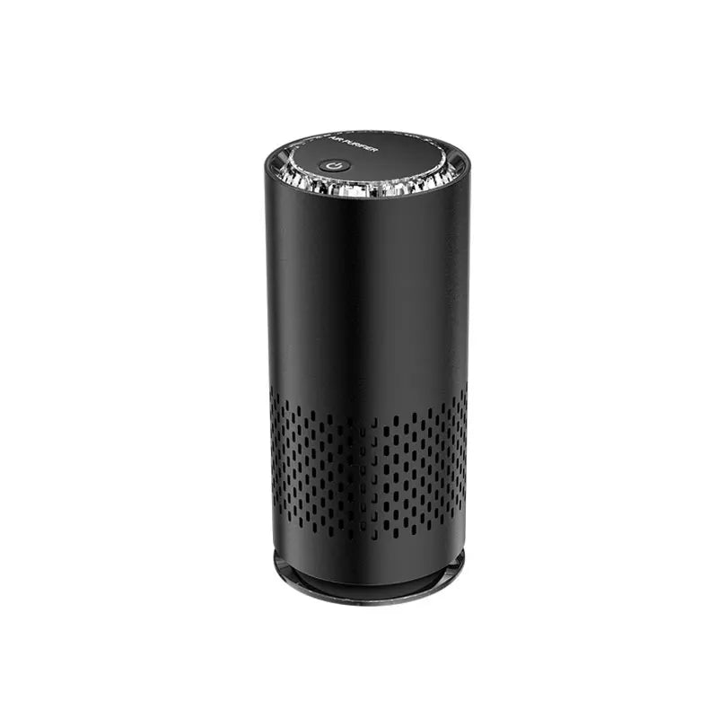Small Portable Air Purifier with HEPA Filter USB Negative Ion Generator for Car Home Formaldehyde Removal Electric Devices CM World