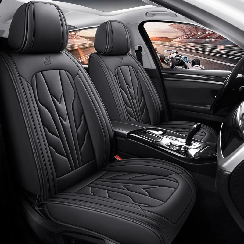 Full Coverage Pu Leather Car Seat Covers for CADILLAC CTS ATS CT6 XTS Escallade XT5 SRX DTS Car Accessories