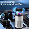 Mini Air Purifier with Aromatherapy Sticks True HEPA Filter Cleans Air & Eliminates 99.97% of Dust, Odors - Cars, School, Office CM World