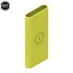 Silicone Protective Case Cover for Xiaomi Powerbank 10000mAh PLM11ZM PLM13ZM Wireless Powerbank WPB15PDZM WPB100 WPB15ZM Sleeve