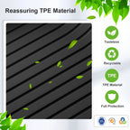for Mitsubishi Outlander 2023-2024 Car Floor Mats Car Accessories Cargo Liner Trunk Mat Protection Pad Only Fit Right Rudder