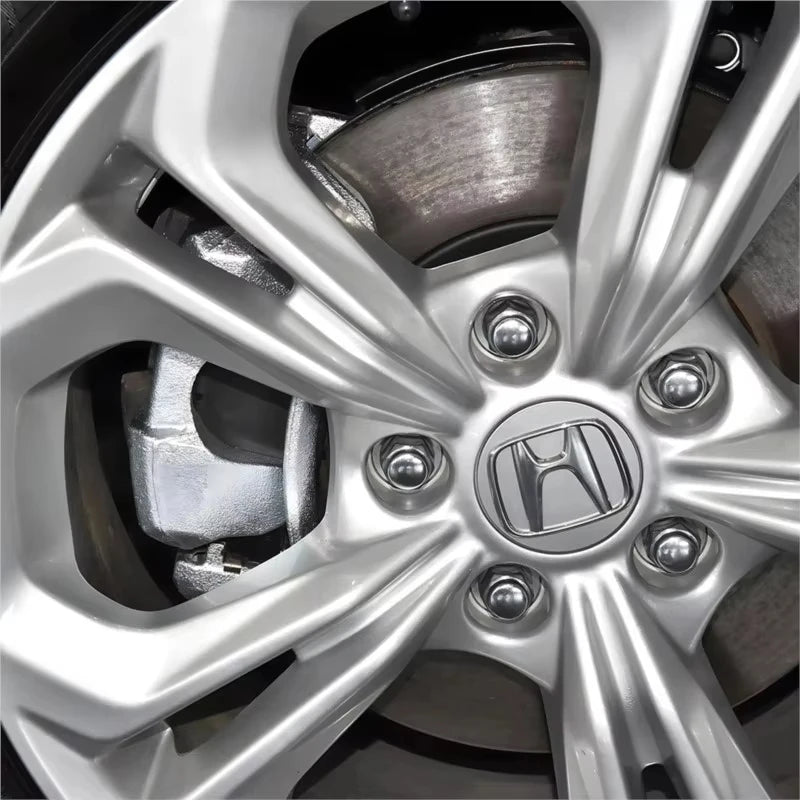 4pcs 58/69mm Car Wheel Center Hub Caps Accessories For Honda Type R Type S VTEC DOHC Modulo Vezel Legend Si RR Insight CM World