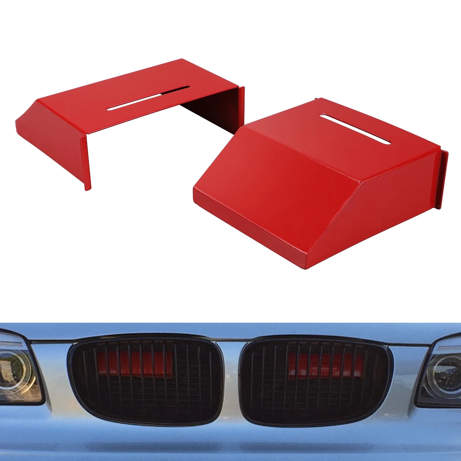 Aluminium Air Intake Scoops For BMW N43 N47 E81 E82 E87 E88 116i 116d 118i 118d 120i 120d 123d 2004-2012 4 Cylinders CM World