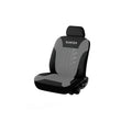 Universal Car Seat Covers Full Set Fit Front Rear Auto Seat Protector Tire Track Pattern for Cars SUV