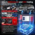THINKTOOL MINI/MINI2 Car Scanner Auto All System Diagnostic Tool 28 Reset Scan Tool Bidirectional Control ECU Coding Code Reader Car Mobile World