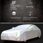 For BMW X6 Summer Full Car Covers Outdoor Sun uv Protection Dust Cooling Protective Auto Protective Cover Car Mobile World