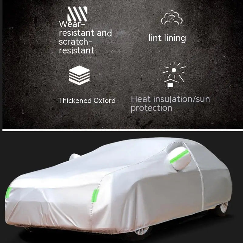 For BMW X6 Summer Full Car Covers Outdoor Sun uv Protection Dust Cooling Protective Auto Protective Cover Car Mobile World