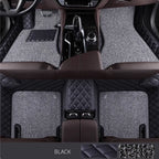 Double layer 5D Custom Car Floor Mats For Audi A6 C5 1997-2005 Years Auto Carpets Foot liners car Accessories voiture