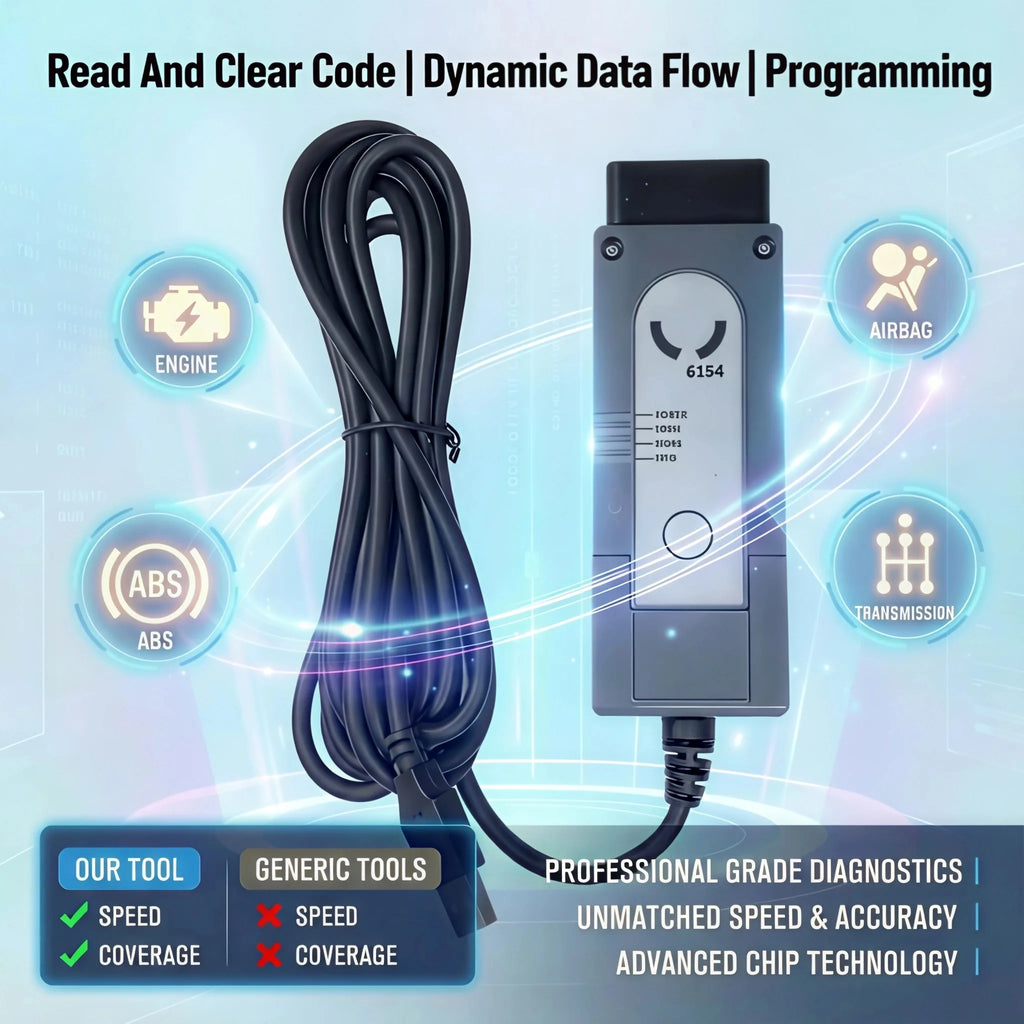 OBDIIVCI WiFi 6154A OBD2 Diagnostic Tool Scanner WIFI 6154 A DOIP Cover All Model Function CM World
