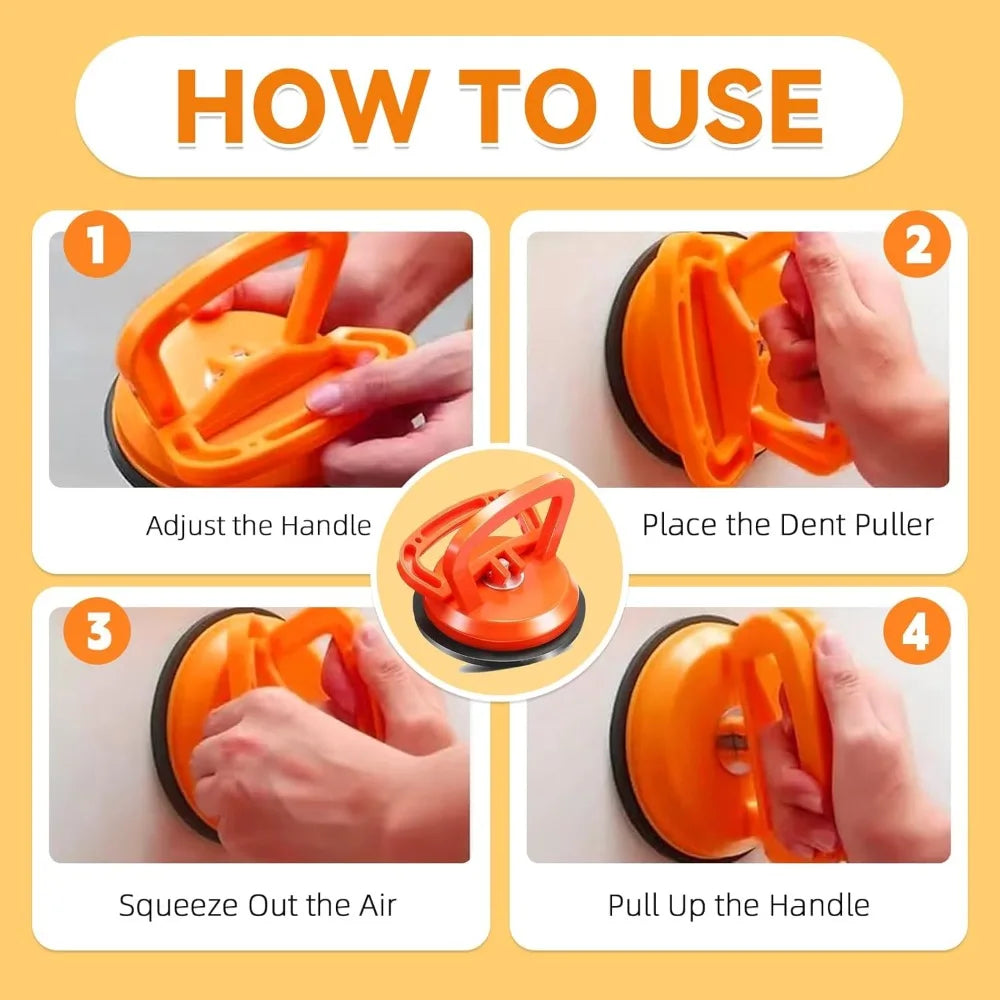 Car Dent Remover Puller Suction Auto Body Dent Repair Tools Strong Suction Cup Car Repair Kit Body Repair Tool CM World