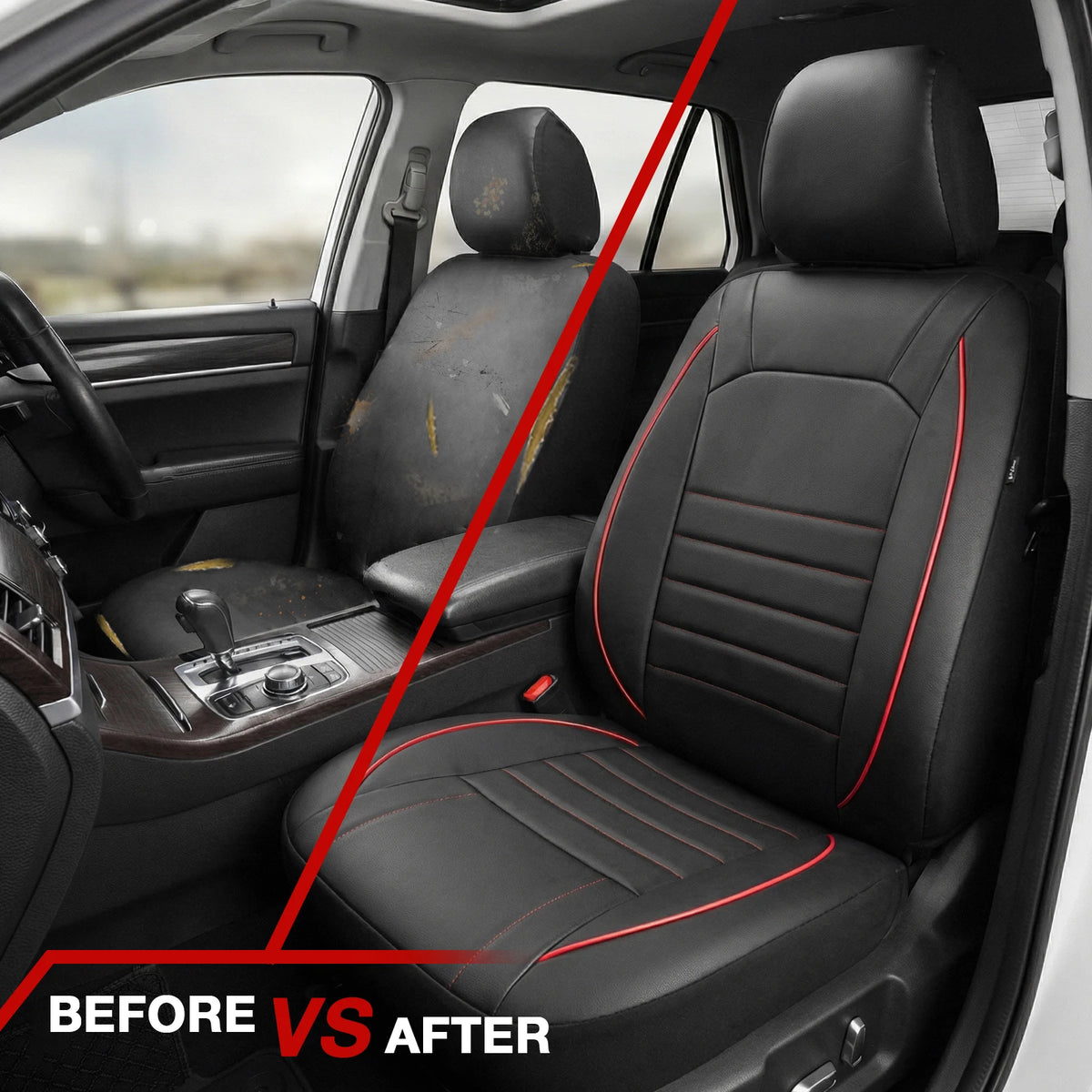 PU Front Seat Car Seat Covers Auto Interior Accessories Car Seat Products