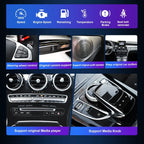 Wireless Carplay Screen For Mercedes C Class W205 GLC X253 C180 C200 300 350 2015-2018 Car Multimedia Player Android Auto Radio CM World