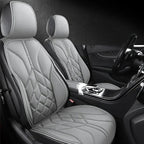 Nappa Leather Car Seat Covers Full Set 5 Seater Universal Car Seat Cushion Auto Accessories Interior Car Seat Protective Covers CM World