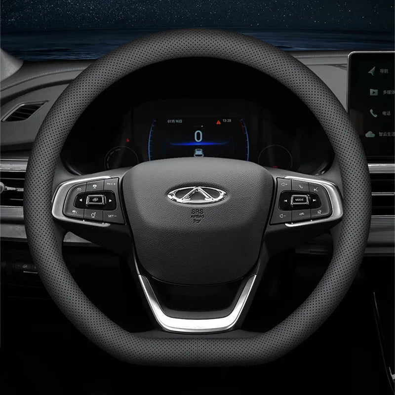 Car Steering Wheel Covers Ultra-thin Steering Wheel Cover Wrap Universal 37-38cm Breathable Steering Covers Car Accessories CM World