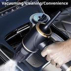 Rechargeable Handheld Car Vacuum, ABS Interior Cleaner for Upholstery, Mats, Crevices and Console Dust Removal X37F Car Mobile World