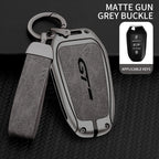 Car Zinc Alloy Key Case Bag For Peugeot GTLine 207 307 407 208 308 408 508 2008 3008 4008 5008 RCZ Car Key Chain Metal Key Shell