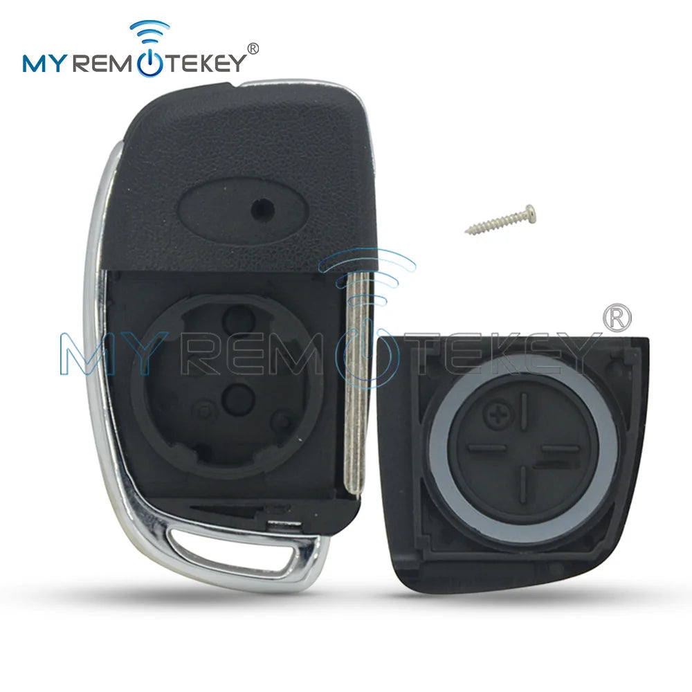 REMTEKEY FCC ID RKE-4F08 Flip remote key shell for Hyundai i20 i30 3 button CM World
