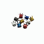 4 PCS Universal Crown Wheel Valve Covers Air Dustproof Waterproof Car Motorcycle Tyre Rim Covers Car Decoration Valve Caps CM World