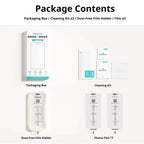 SAMZHE 2PCS HD Glass For iPhone 18 17 16 15Pro Max Screen Protector Full Screen Tempered Glass Protection with Dust-free Cabin