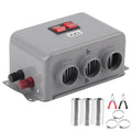 12V Car Heater Car Heater Auto Warming Compact Car Heater 3 Hole 600W‑800W Winter Fast Heating Warmer Frost Removing Low Noise
