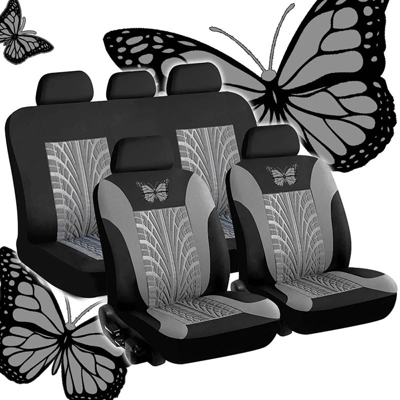 Fashion Car Seat Covers Universal Car Seat Cover Car Seat Protection Covers Women Car Interior Accessories (9 Colors)