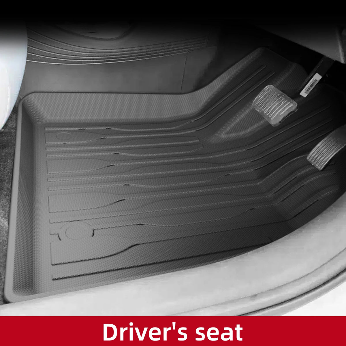 LUCKEASY Right Drive for BYD ATTO3 ATTO 3 YUAN PLUS 2023 2024 Car Floor Mats Protective Mat Cargo Liner Trunk Pad Accessories