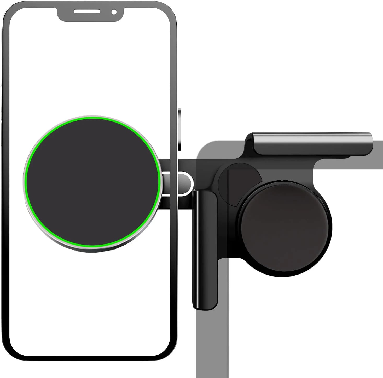 TEEQ Car Phone Holder For Tesla Model 3 Y Highland Mount Adjustable Magnetic Phone Holder Car Screen Side Phone Support Frame CM World