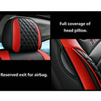 Elegant Universal Faux Leather Car Seat Cover by Tand: Easy-Clean, Comfort Design, Fits Major Models - Enhance Your Car's CM World