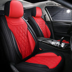 Universal Five-Seater Car Seat Covers Premium Leather Four Seasons Suitable for Most Cars SUVs Off-Road Vehicles CM World