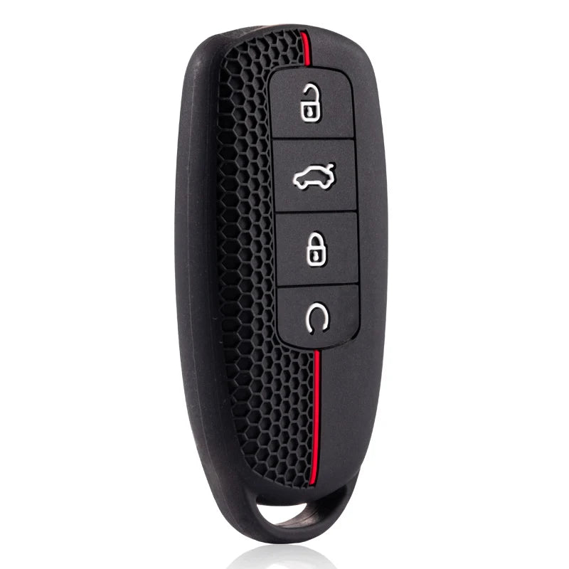 Car Key Case Full Cover for Chery Omoda C5 E5 C9 Omoda 5 9 EV PHEV 2024 2025 Protection Key Bag Keychain Accessories