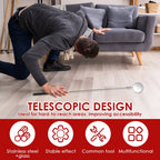 360° Inspection Mirror LED Light Telescoping Mirrors Extend Mechanic Tools Inspection Mirror Telescopic Handle Repairing Tools CM World