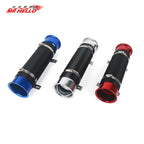 76MM Car Cold Air Turbo Intake Inlet Pipe Adjustable Flexible Duct Tube Hose Cold Feed Duct Pipe CM World