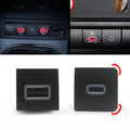 Quick Charge QC3.0 USB Interface Socket Fast Car Charger Auto Phone Charging Adapter Button Fit For Golf 6 MK6