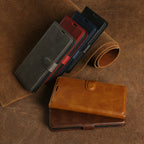 Phone Leather Case For Samsung Galaxy S26 Plus S25 S24 FE S23 S22 S21 Ultra A55 A26 A36 A16 M36 A27 A37 A57 A17 Flip Case Cover