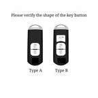 Car Key Fob Cover for Mazda 3 Axela CX-5 Mazda 6 Atenza Luxury Key Case Shell with Keychain CM World