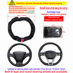 Car silicone massage beads, car without inner ring steering wheel cover, car decorative items, suitable for 14.5 - 15 inches. CM World