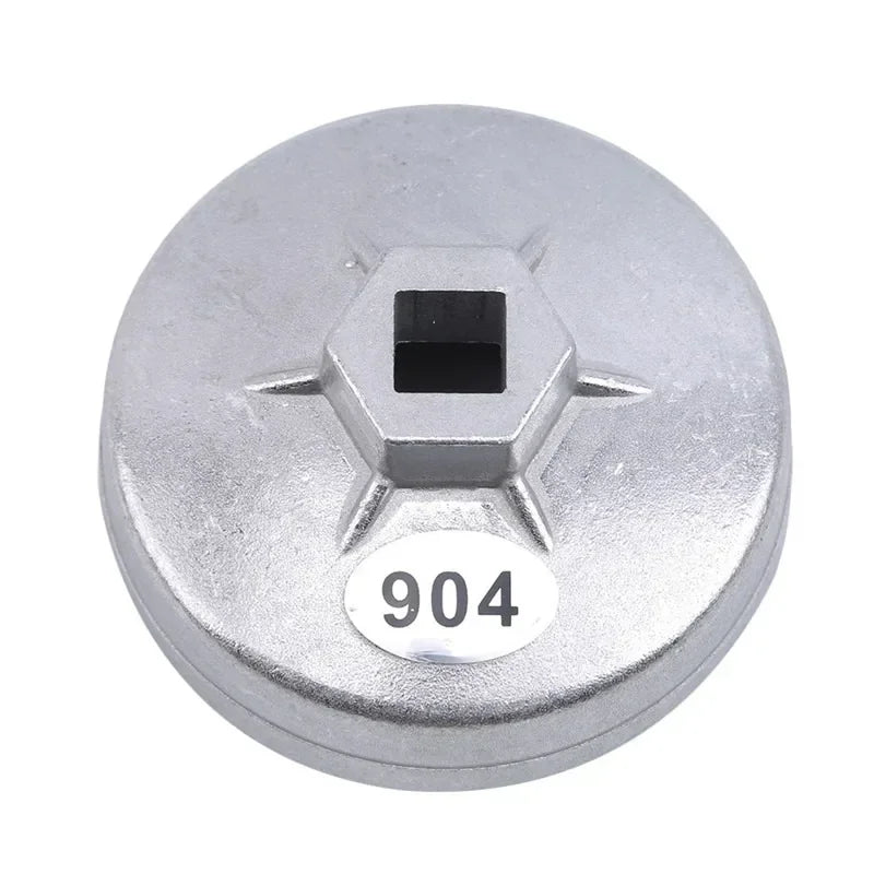 Wrench Auto Tool 1/2 Square Drive 65mm 67mm 74mm 79mm End Cap Oil Filter Wrench Auto Hand Tools Remover Tool Car Accessories Car Mobile World