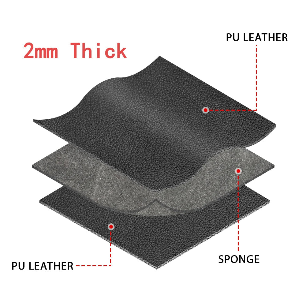 Universal Car Seat Covers PU Black Fashions Sports Seat Covers PU Car Seat Cover Universal Interior Accessories Car Mobile World