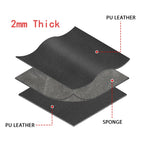 Universal Car Seat Covers PU Black Fashions Sports Seat Covers PU Car Seat Cover Universal Interior Accessories