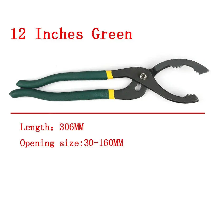 Pliers Oil Filter Wrench Car Removal 10 12 inch Non Slip Grip Adjustable Repair Home Universal Hand Tools Oil Filter Pliers Car Mobile World