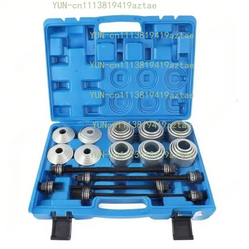 28Pcs Universal Iron Sleeve Bushing Tool Kit, Auto Bushing Disassembly Assembly Tool