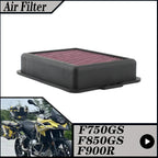 Motorcycle Washable Air Filter For BMW F750GS F850GS F900R F900XR Replaceable BM-8518 HFA7801 13728561572 Air Intake Filter CM World
