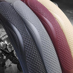 [FE] [FE] Universal Auto Car Steering Wheel Cover Leather Breathable Anti-slip 38cm