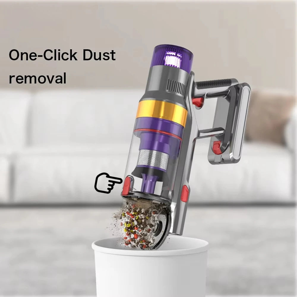 S7-1 Auto Cordless Vacuum Cleaner Electric Power Cars Domestic Appliances for Home Cleaning Including Carpet & Sofa Dry Function Car Mobile World