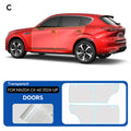 For Mazda CX-60 2024-2025 Clear Paint Protection Vinyl Film Precut Full Car Anti-Scratch UV Protection Invisible Car Wrap Film Car Mobile World