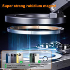 X93 Magnetic Phone Holder Rotating Folding Electric Vacuum Suction Mag Stand For Car Navigation Gym Kitchen Streaming Bracket CM World