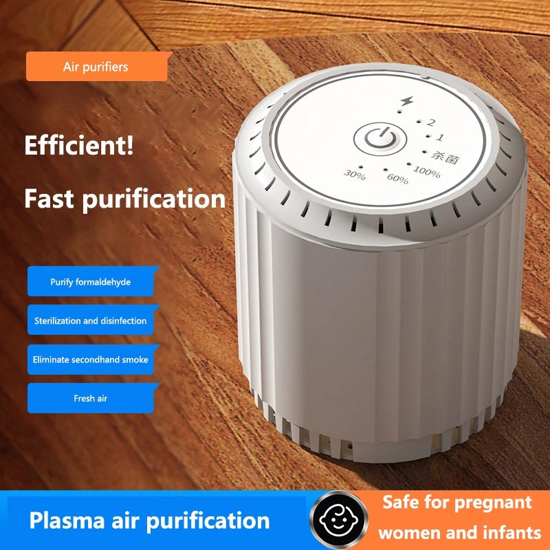 Lenovo Mini Air Purifier Portable Air Purifier Household Air Cleaner With HEPA Filter Air Freshener Odor Remover Air Cleaner CM World