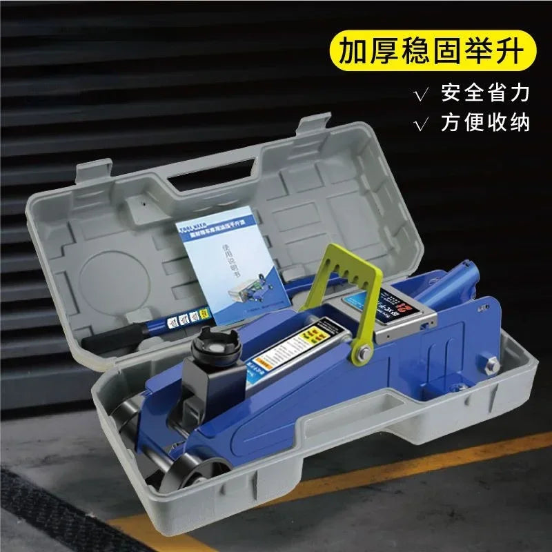 Durable   Horizontal hydraulic jack SUV tire changing tool Car car Oil pressure 1.5 tons Car tool