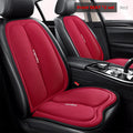 Universal Car Seat Covers Front Back Blue Cushion Breathable Waterproof Auto Ice Silk Mats Pad Full Set Fit Green Protector