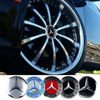 4Pcs 56/60/65/75MM Car Wheel Center Cover Sticker Hub Cap for Mercedes Benz AMG W204 W205 Amg W211 Smart Fortwo 451 W203 W222A